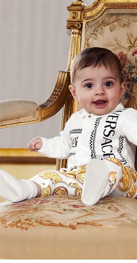 newborn versace outfit|versace young dresses kids.